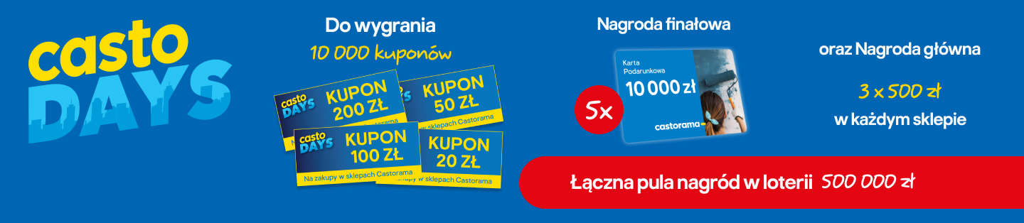 26 lat razem! Urodzinowa loteria Castorama